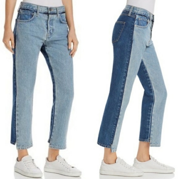 Current/Elliott Denim - Current/Elliott High Waist Somera Straight Jeans
